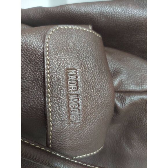 Naor Jacoby Leather Vesatile Backpack - Picture 5 of 9